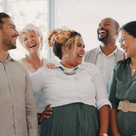 employee-benefit-programs happy group of employees